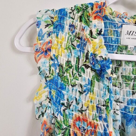 Misa Los Angeles Agot Top in Oasis Floral - Size XS - Picture 4 of 12